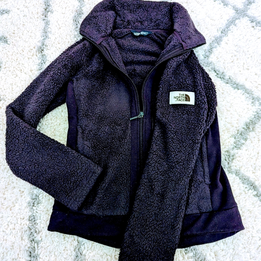 The North Face Shearling Zip Up
